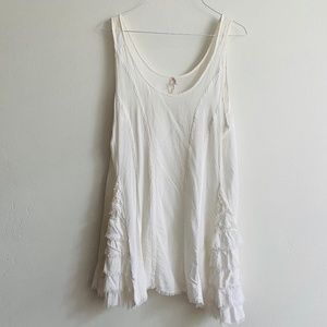 Free People Intimately Ruffled Up Slip Tank